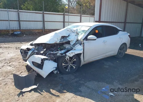 2020 Nissan Sentra Sv Xtronic Cvt из США, поврежденный, VIN 3N1AB8CV3LY244596